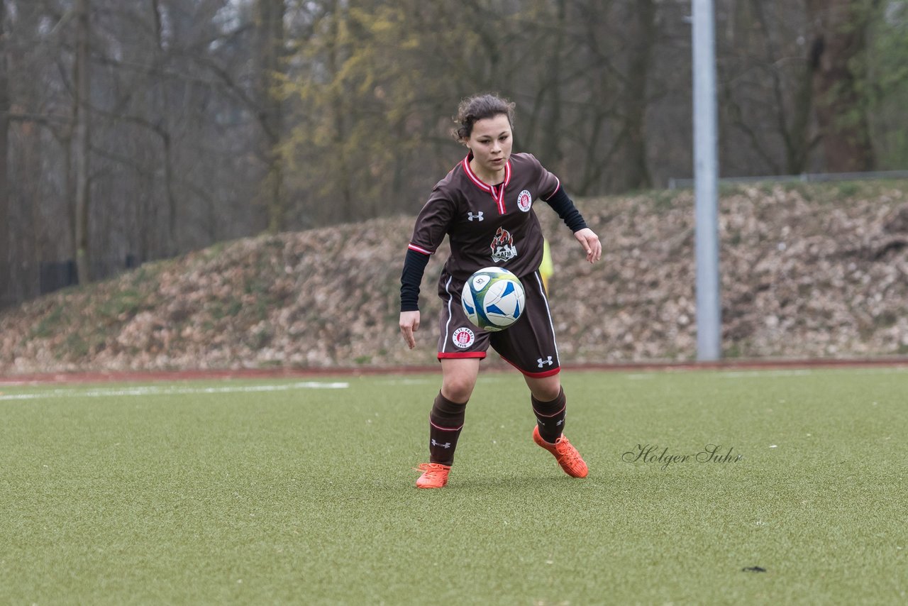 Bild 130 - B-Juniorinnen Walddoerfer - St.Pauli : Ergebnis: 4:1